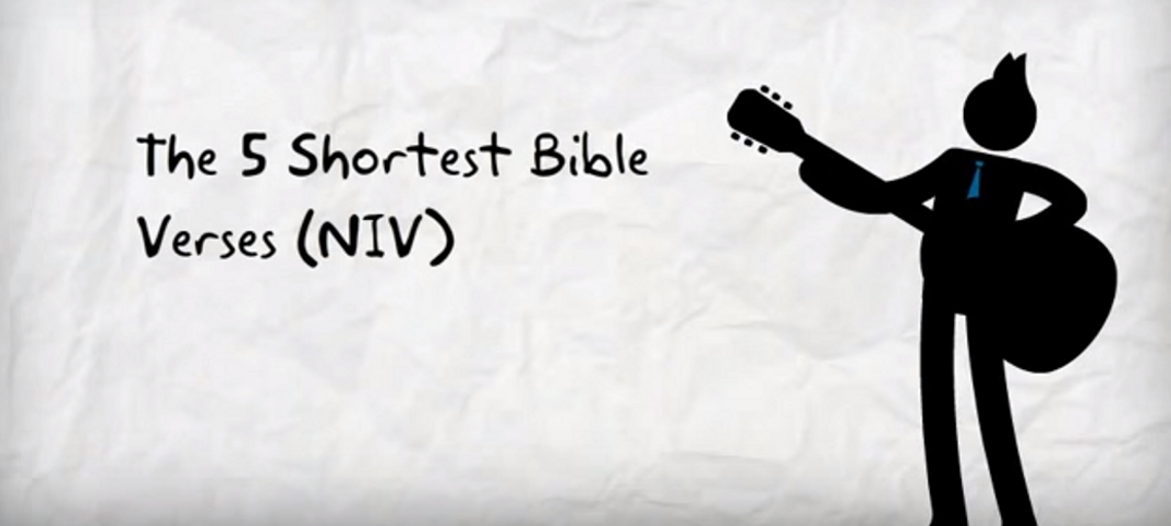 24 Shortest Bible Verses ConnectUS