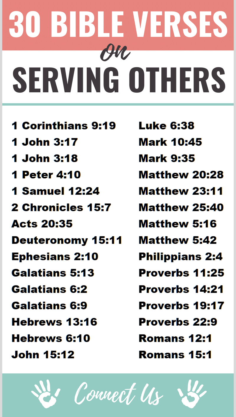 Bible Verses on Serving Others