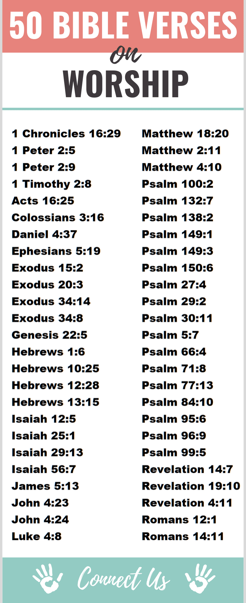 Bible Verses on Worship