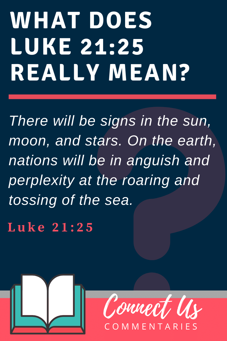 Luke 21:25 Meaning