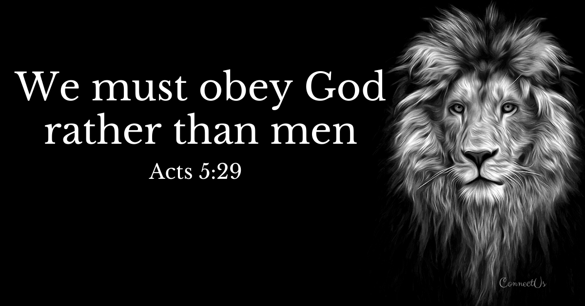 Acts 5:29