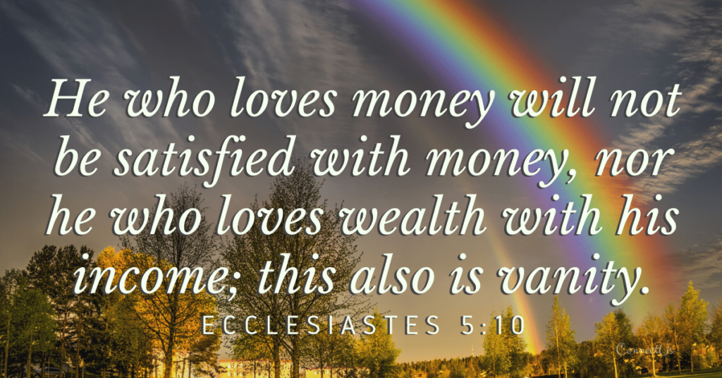 60 Powerful Bible Scriptures on Finances – ConnectUS