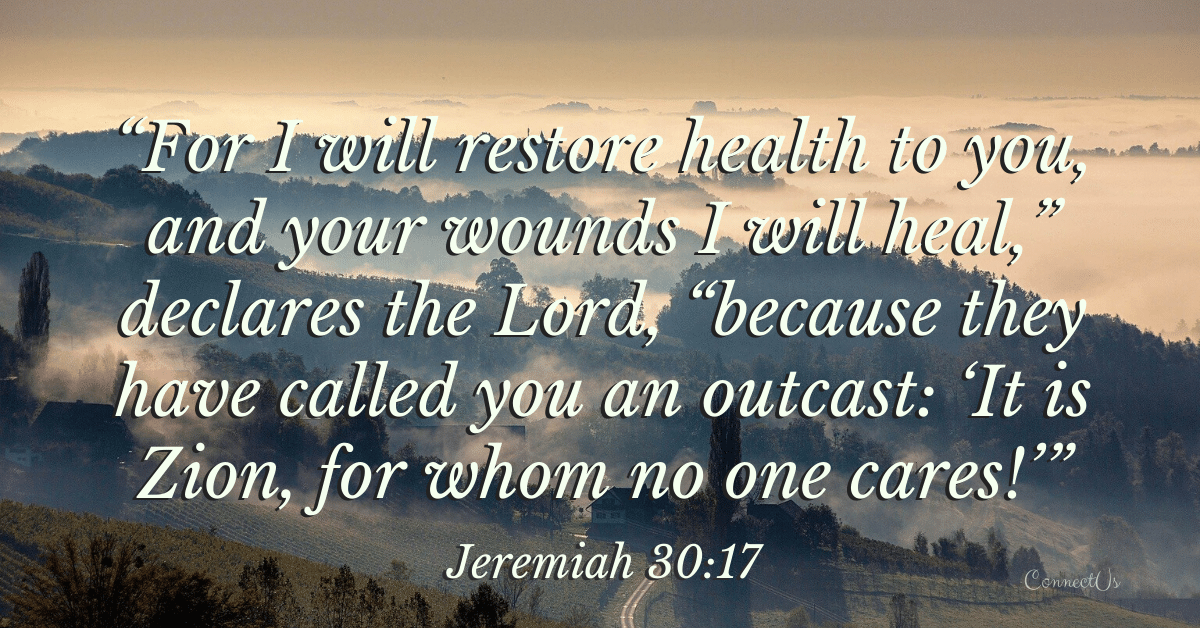 Jeremiah 30:17