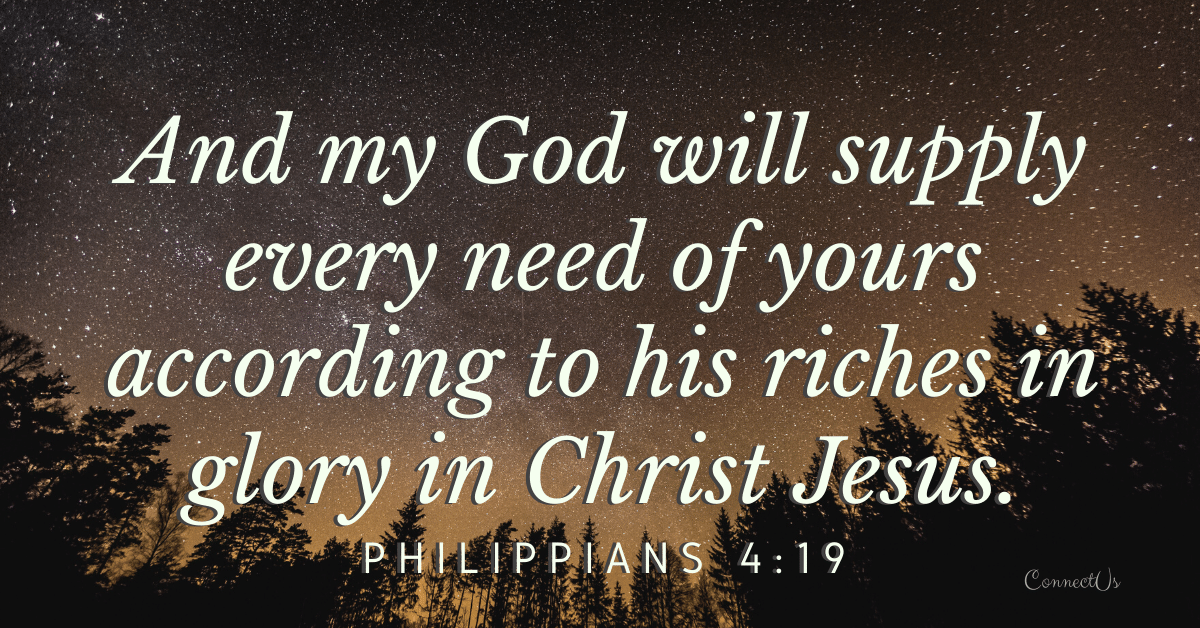Philippians 4:19