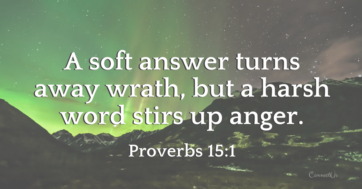 Proverbs 15:1