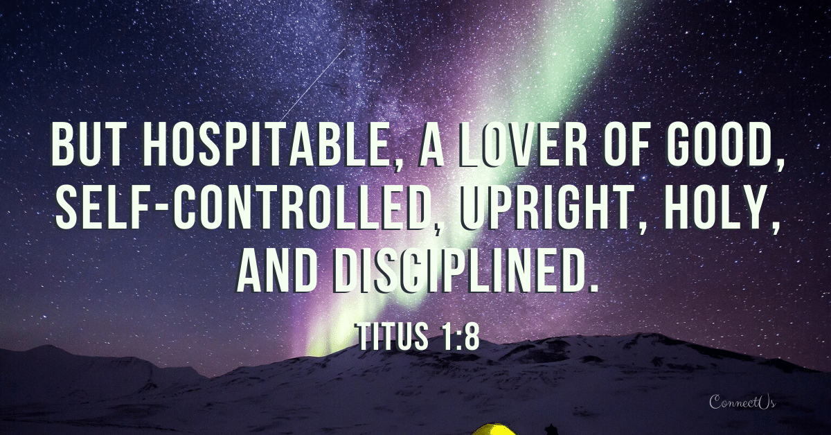 Titus 1:8