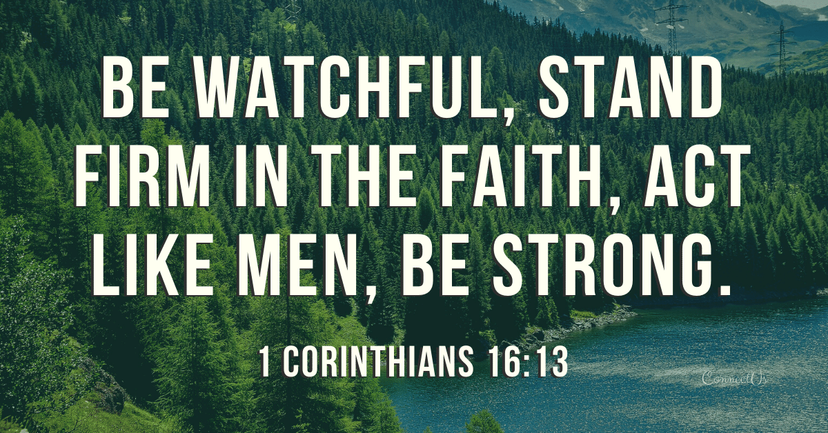 1 Corintios 16:13