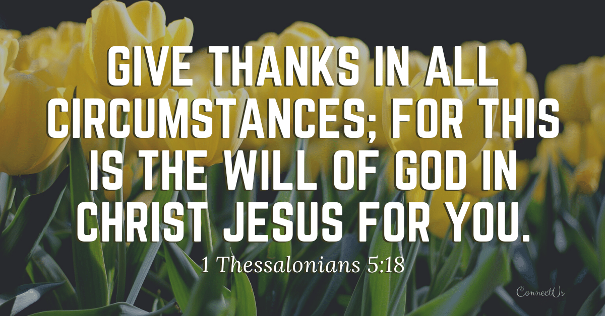 1 Tesalonicenses 5:18
