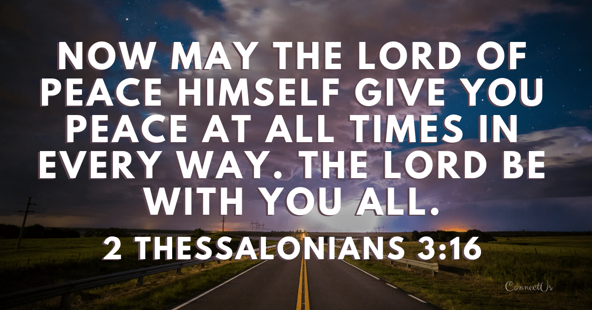 2 Thessalonians 3:16