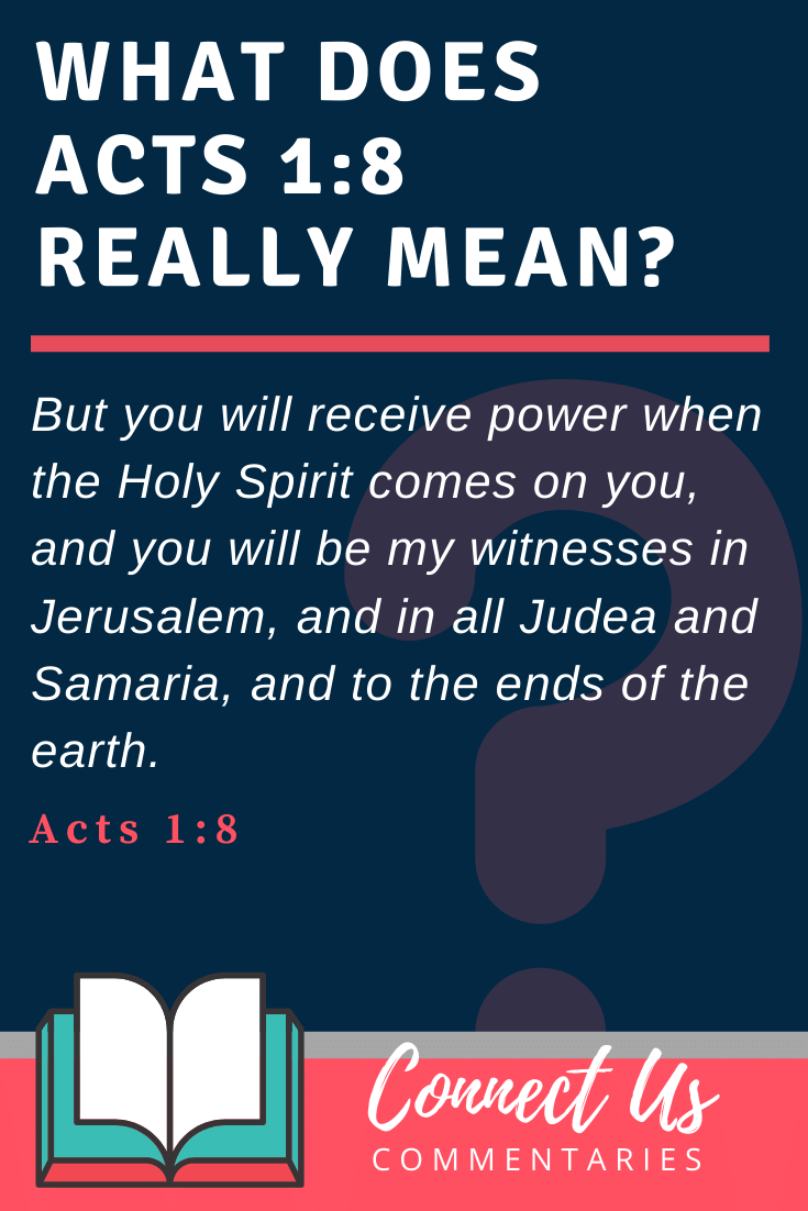 Acts 1:8 Meaning