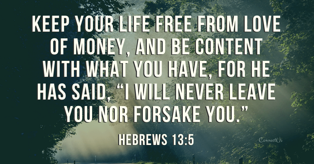 Hebreos 13:5