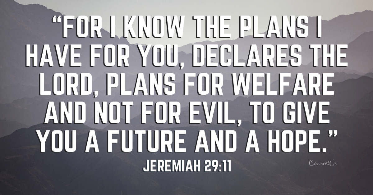 Jeremiah 29:11