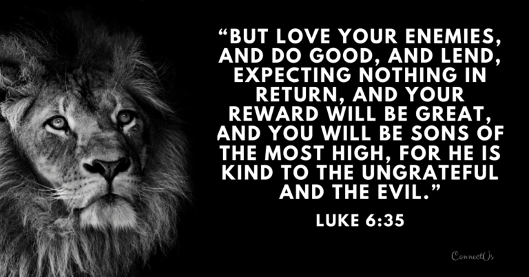 bible verse about kindness to enemies
