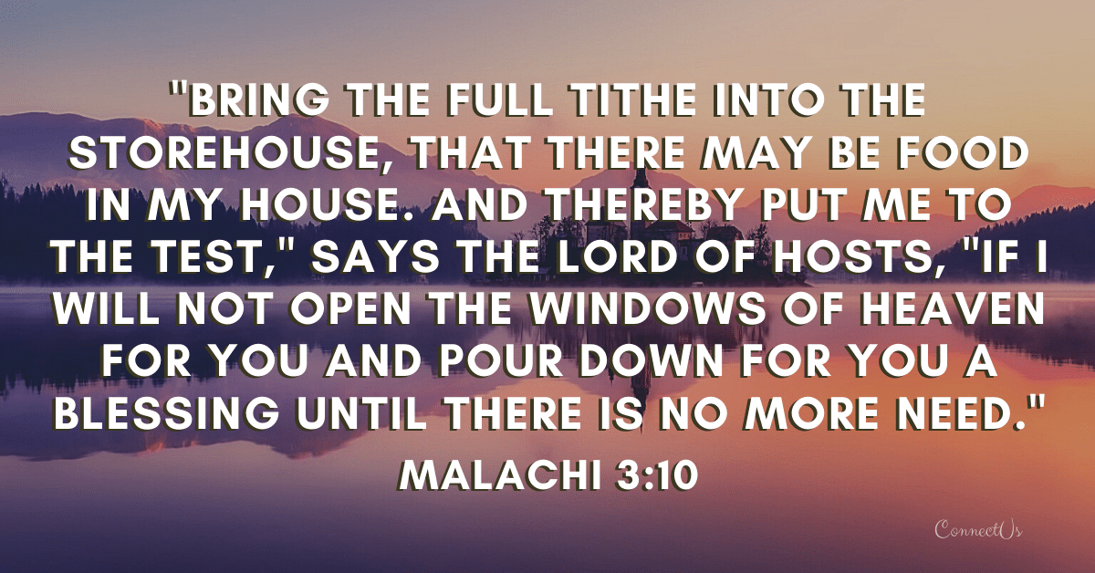 Malachi 3:10