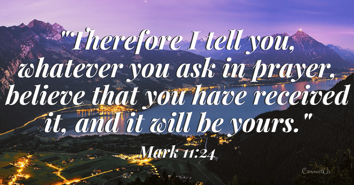 Mark 11:24