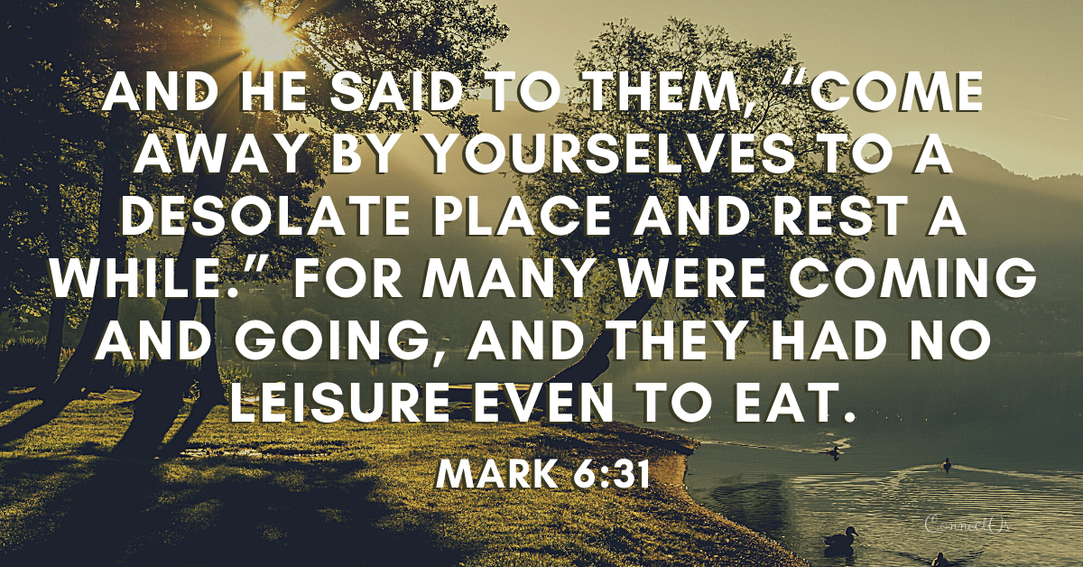 Mark 6:31