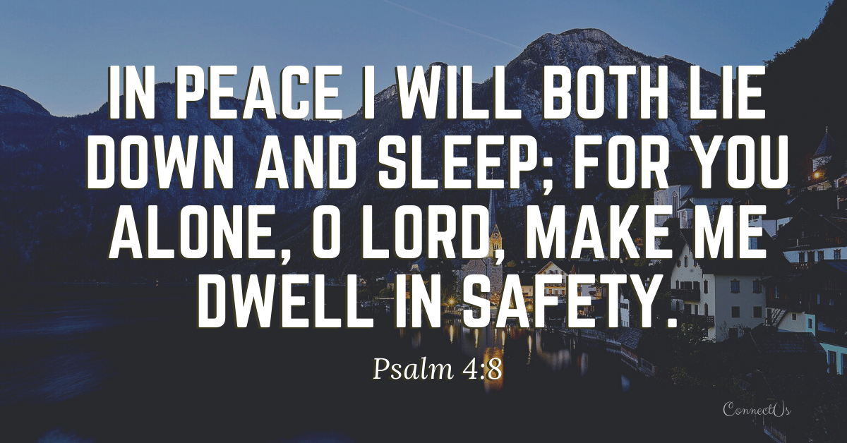 Psalm 4:8