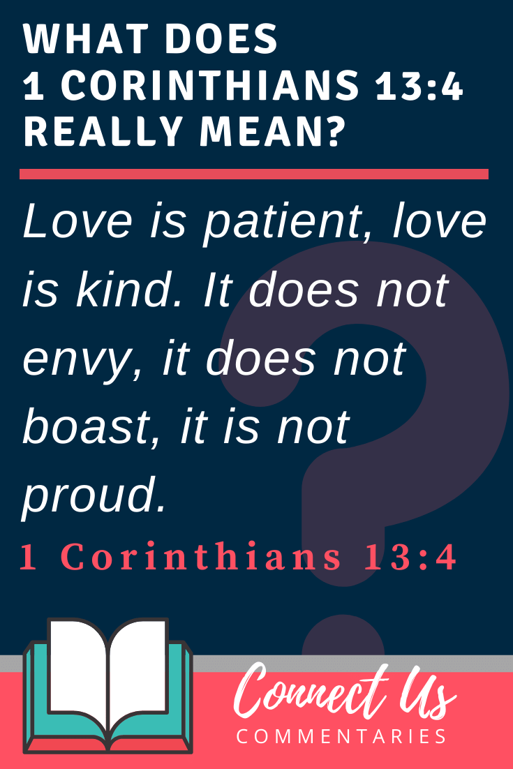 1 corinthians 13 love is kind meaning