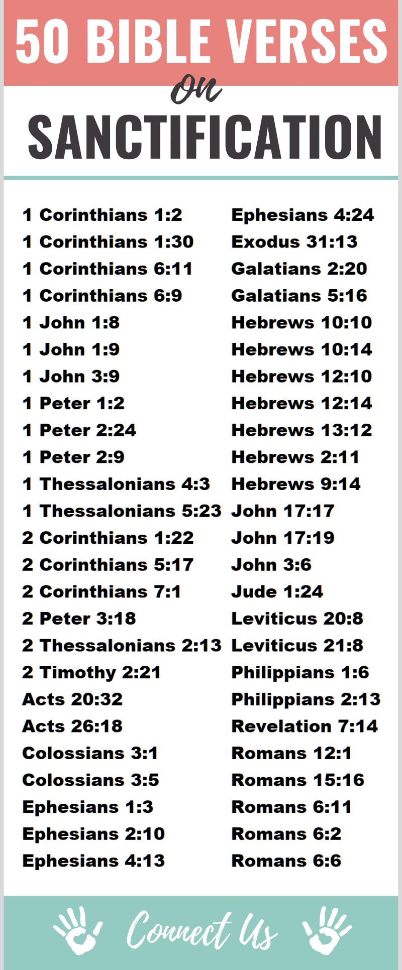 Bible Verses on Sanctification