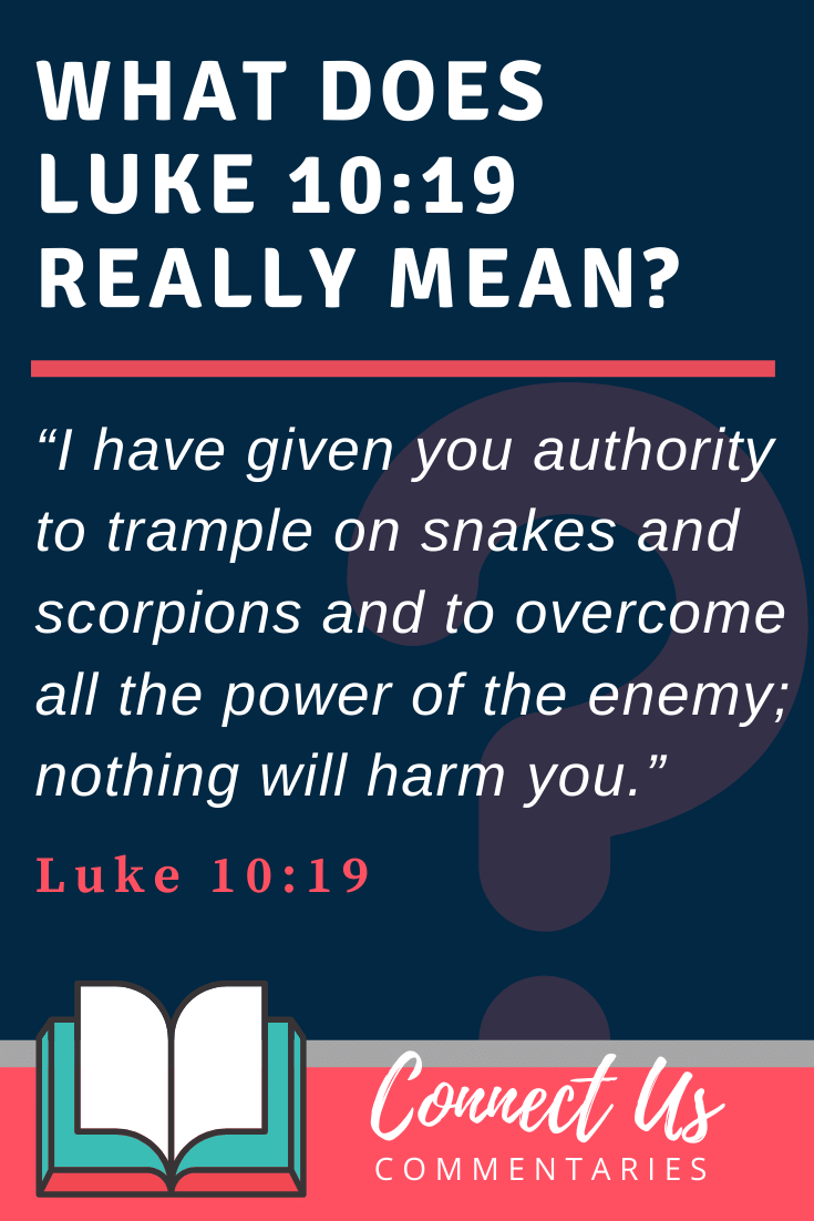 Luke 10:19 Meaning