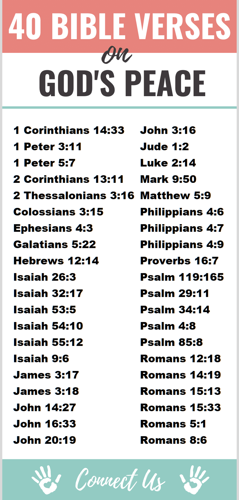 Bible Verses on God's Peace