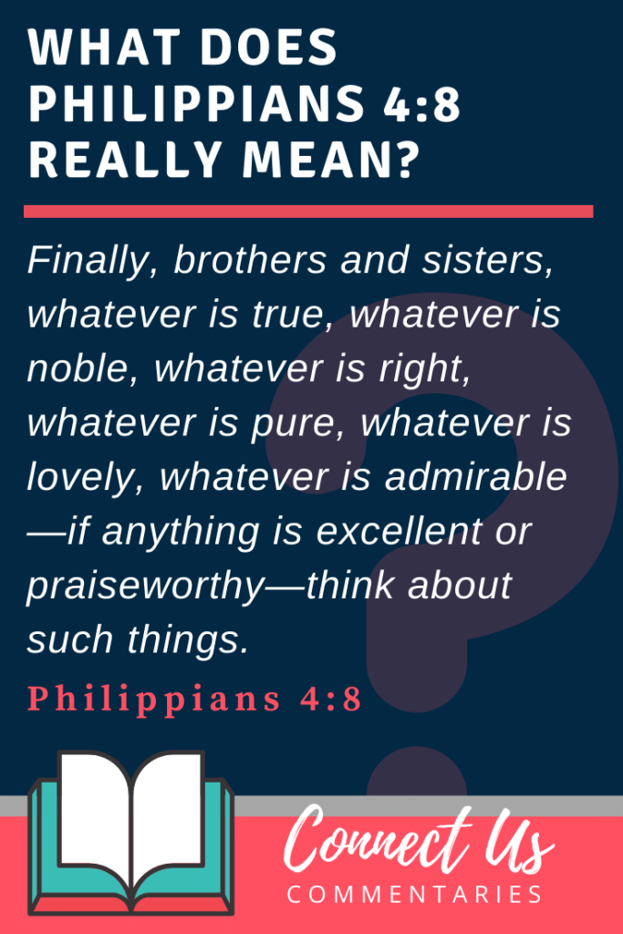 Philippians 4 4 8 Meaning