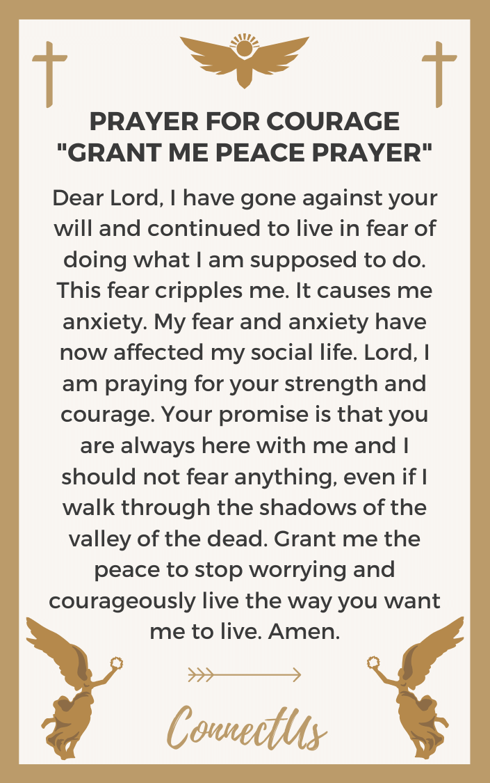 15 Inspiring Prayers for Courage – ConnectUS