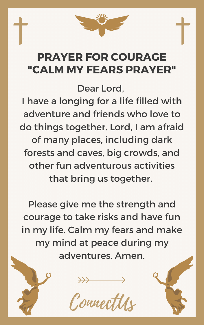 15 Inspiring Prayers for Courage – ConnectUS