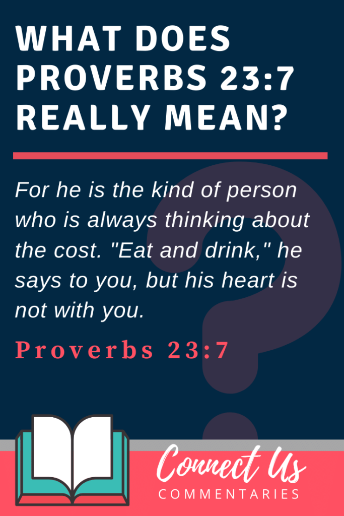 proverbs 23 verse 3 meaning