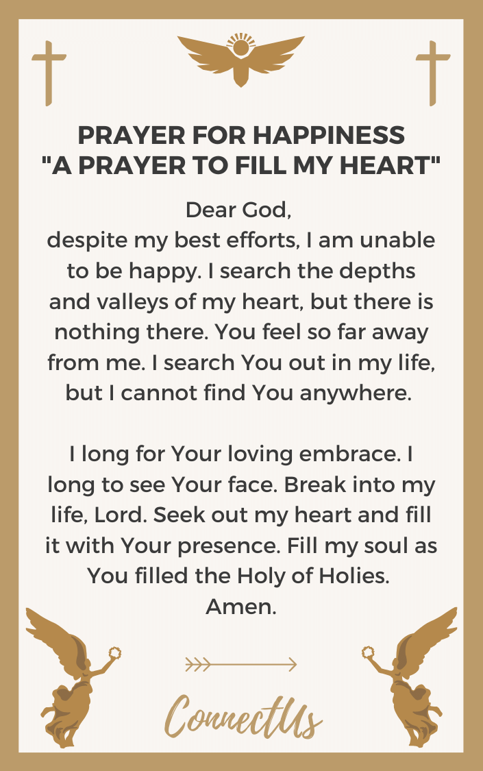 prayer for love and happiness