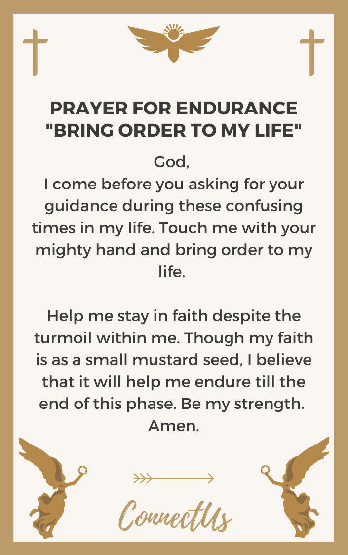 bring-order-to-my-life-prayer