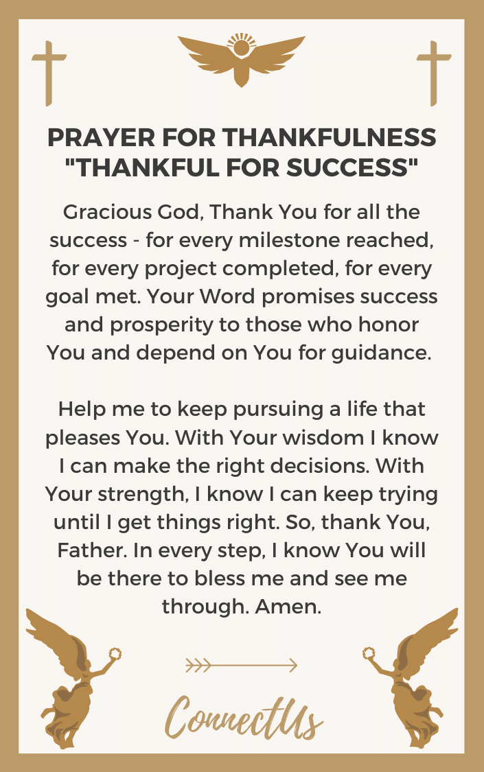 12 Strong Prayers for Thankfulness – ConnectUS