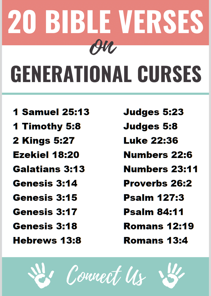 Generational Curses In The Bible Deuteronomy