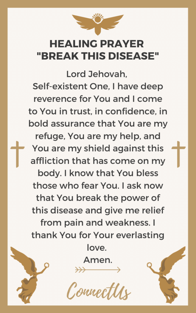 25 Encouraging Prayers for Healing with Images – ConnectUS