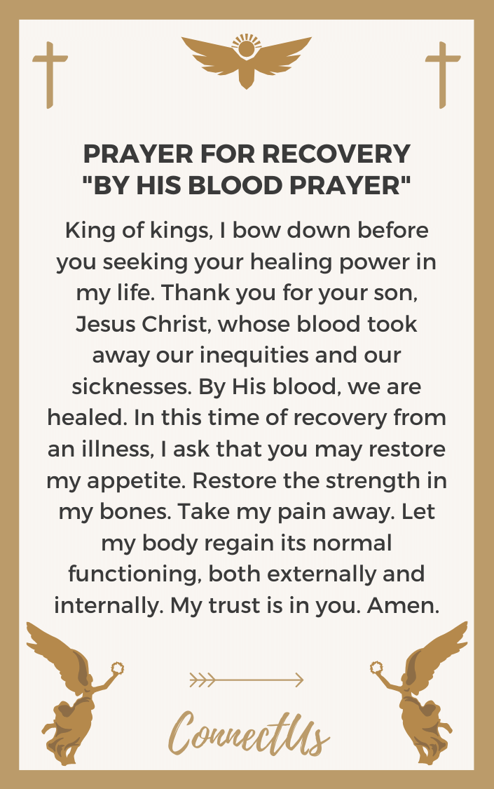 25 Uplifting Prayers for Fast Recovery – ConnectUS