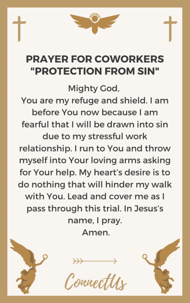 25 Encouraging Prayers for Difficult Coworkers – ConnectUS