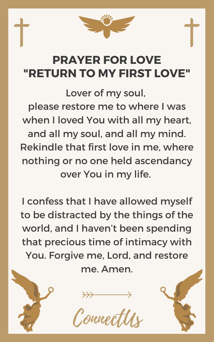 return-to-my-first-love-prayer