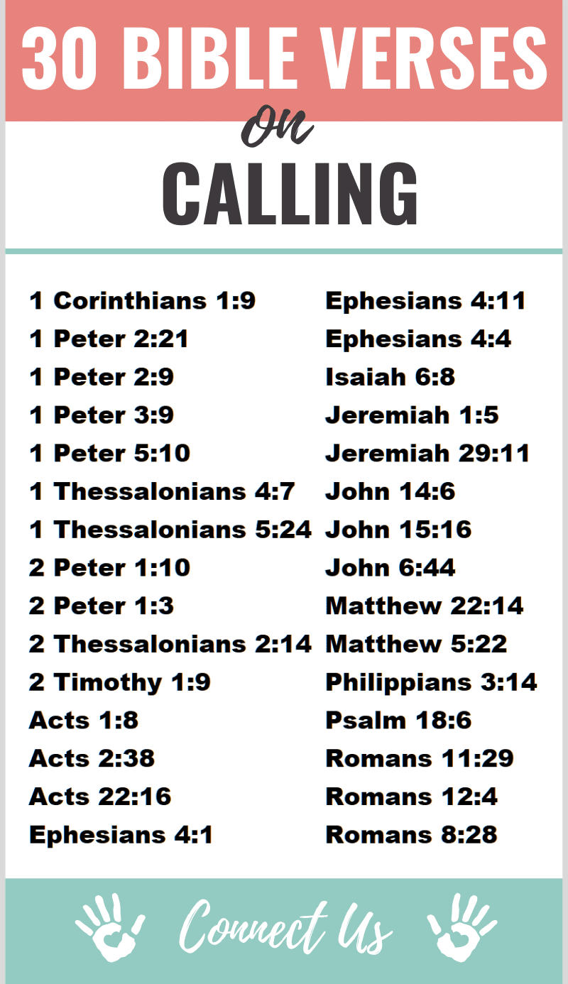 Bible Verses on Calling