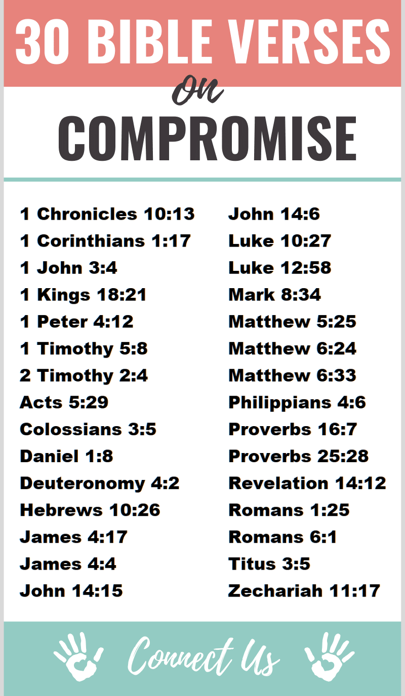 Bible Verses on Compromise