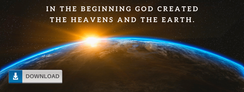 Genesis 1:1 Facebook Cover