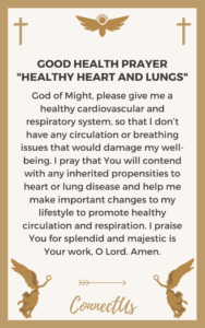 10 Strong Prayers for Good Health – ConnectUS