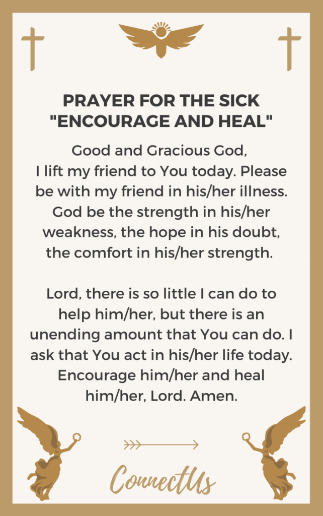 prayer for a sick friend quotes