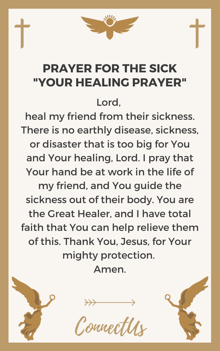 Prayers For The Sick In Hospital