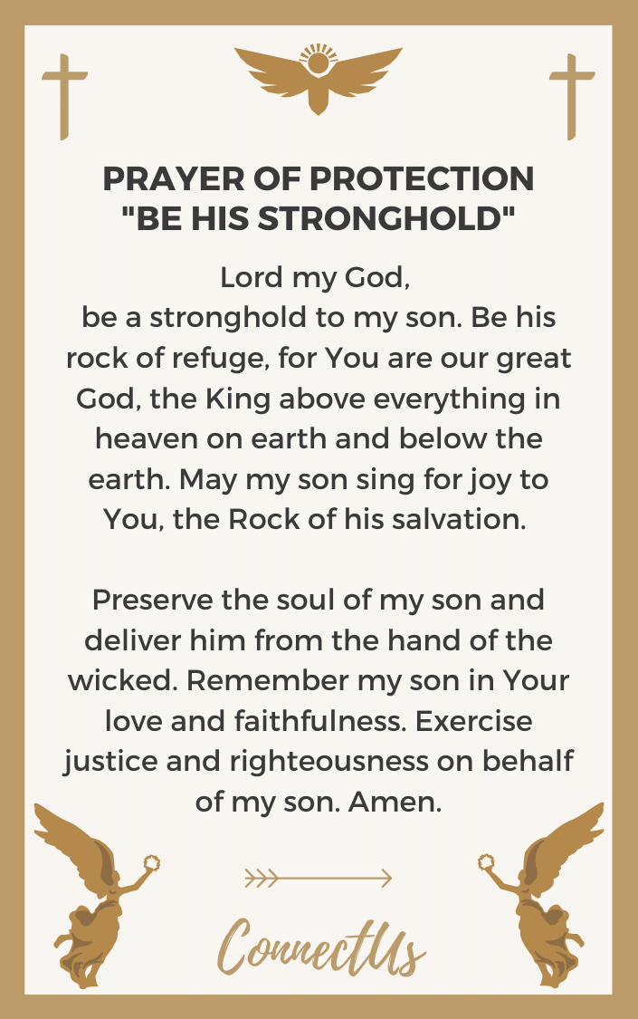 be-his-stronghold-prayer