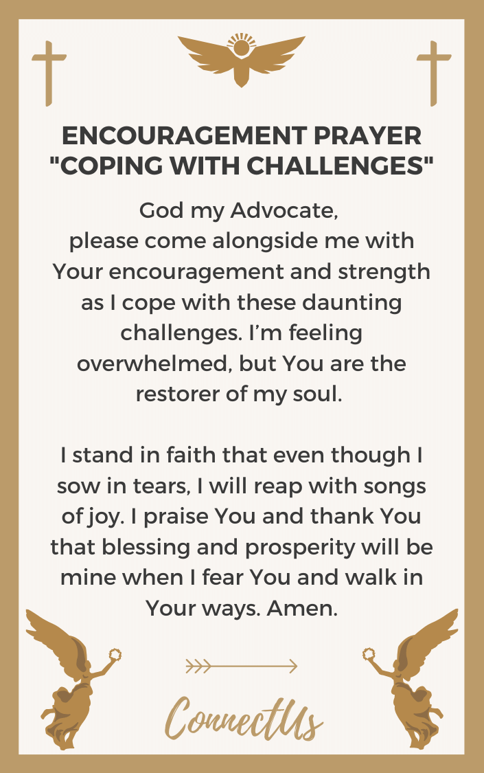 Uplifting Prayers For Encouragement Connectus