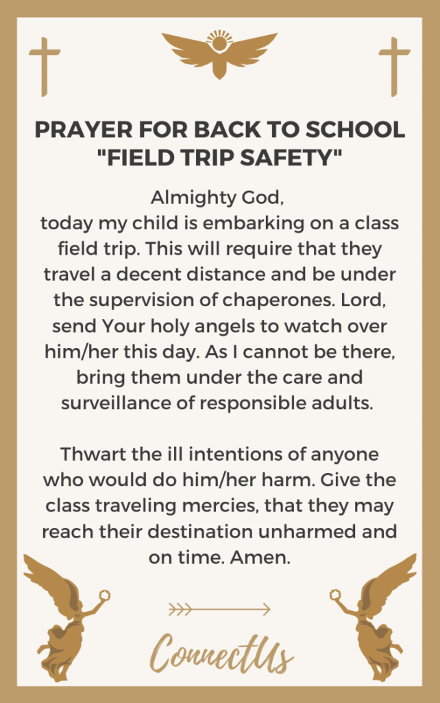 10 Uplifting Prayers for Back to School ConnectUS