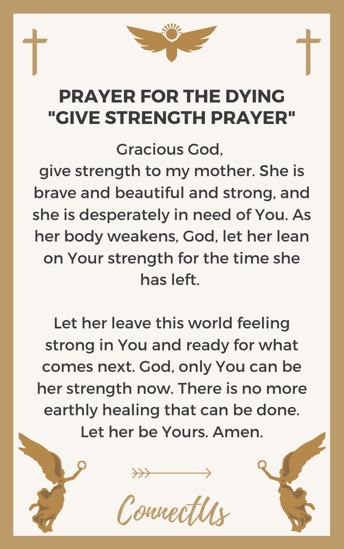 11 Comforting Prayers For A Dying Mother Connectus