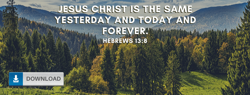 Hebrews 13:8 Fb Cover