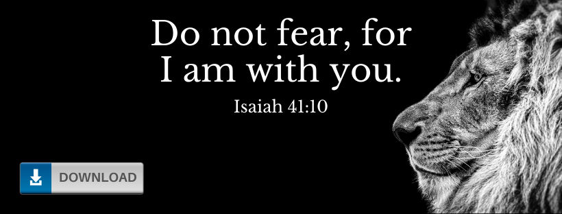 Isaiah 41:10 Facebook Cover