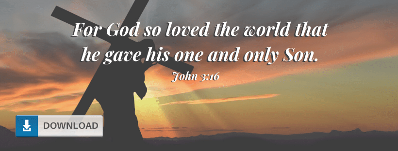 John 3:16 Facebook Cover